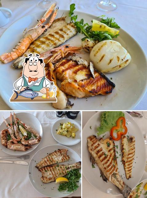 Salmone grigliato al Ristorante da Andrea