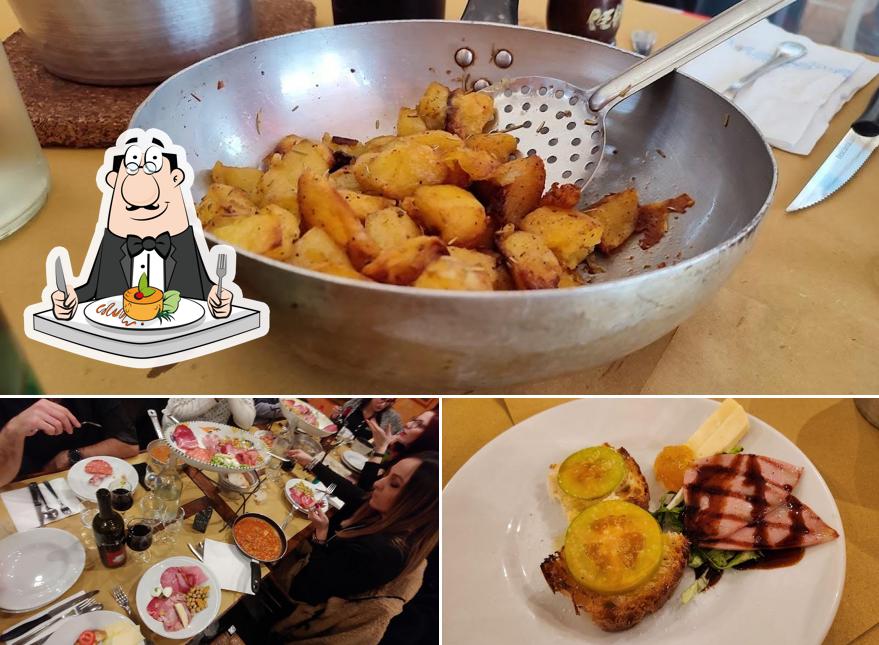 Cibo al Trattoria "I Belloni"
