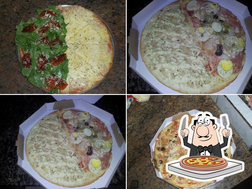 No Roberto Pizzaria, você pode provar pizza
