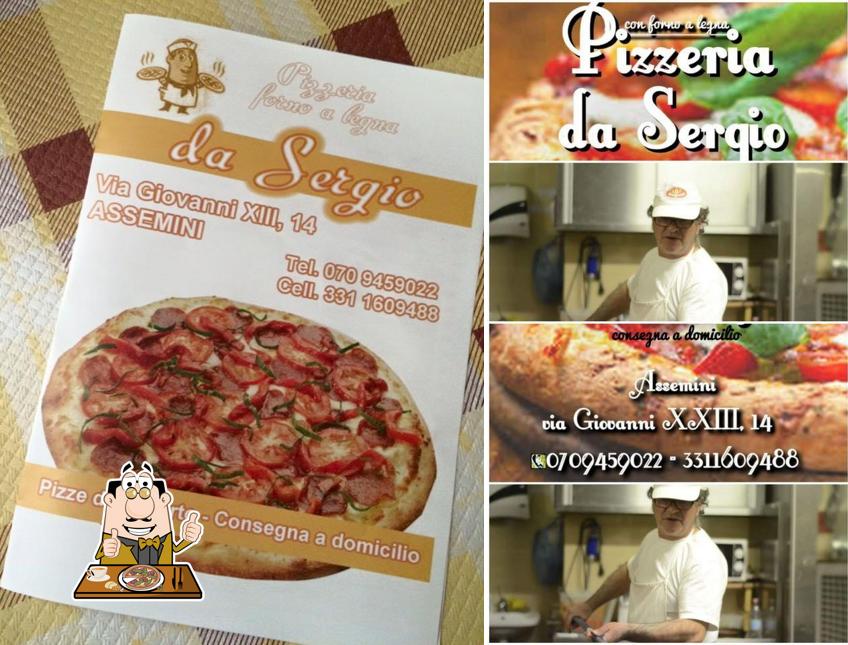 Ordina una pizza a Pizzeria da Sergio