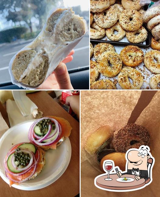 The Bagel Factory, 3004 S Sepulveda Blvd in Los Angeles Restaurant