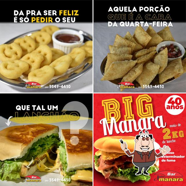 Comida em Bar do João Manara