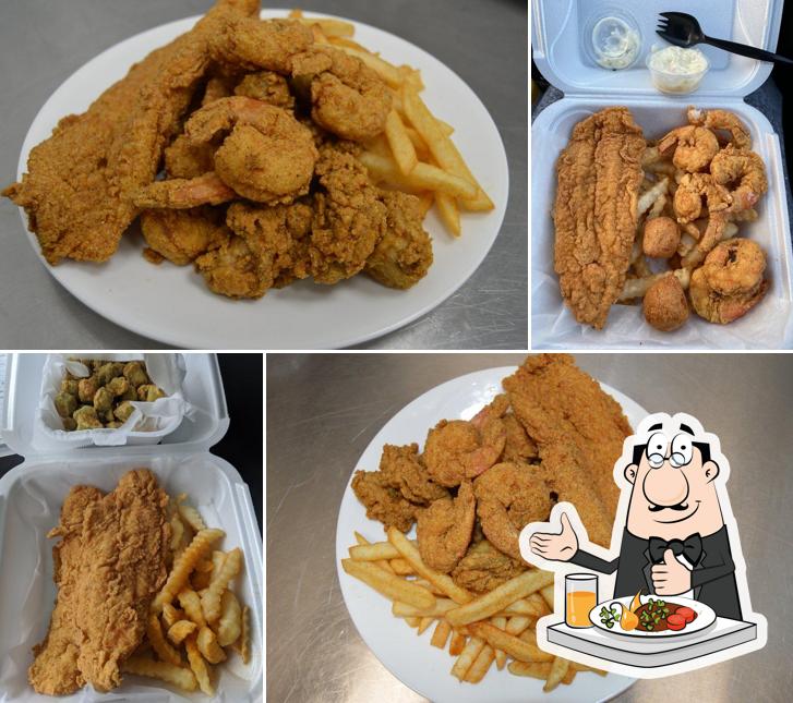 Cajun Corner Seafood Restaurant and Market in Mobile Restaurant menu