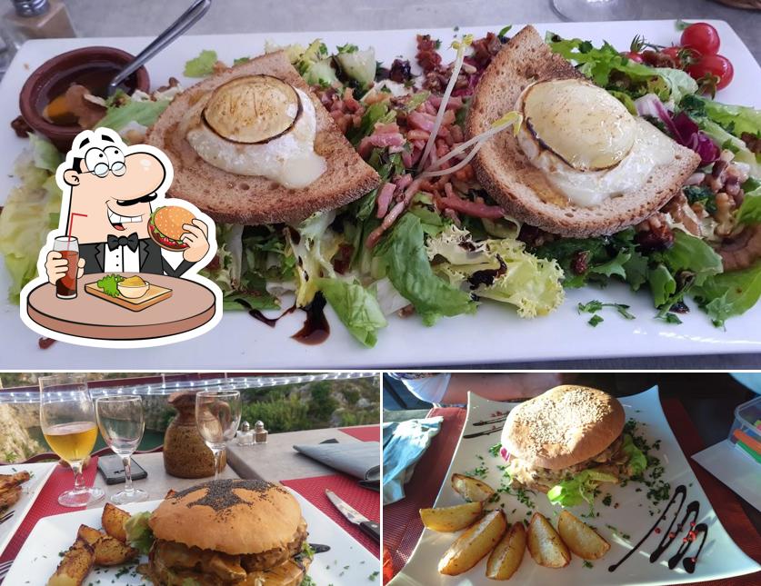 Les hamburgers de Les terrasses de la Berre will conviendront différents goûts