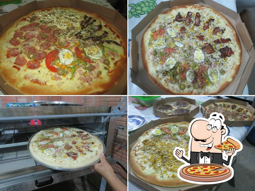 Experimente diferentes variedades de pizza