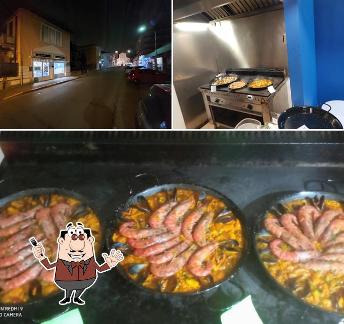 Questa è la foto che presenta la cibo e esterno di La Rambla di Mercedes