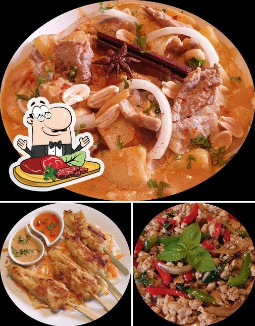 Попробуйте блюда из мяса в "Thai food express"