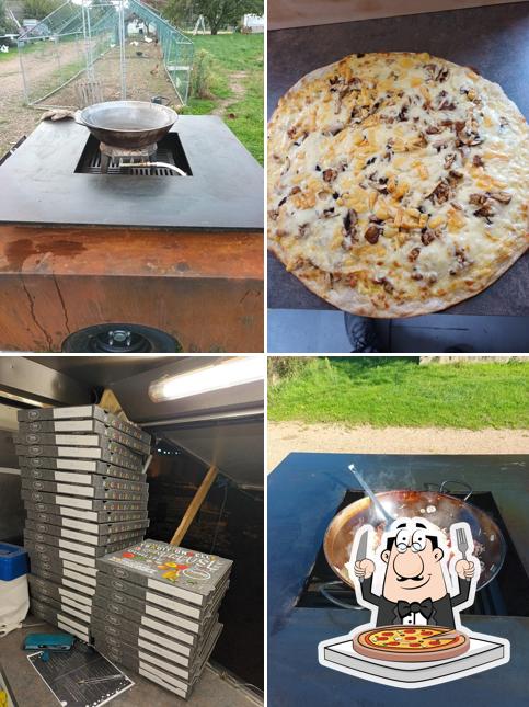 A Pizza Marcigny - Dam services food truck, vous pouvez prendre des pizzas