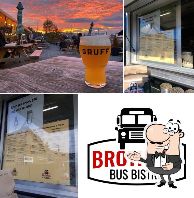 Brothers Bus Bistro, 104 E Maple St 101 in Bellingham Restaurant