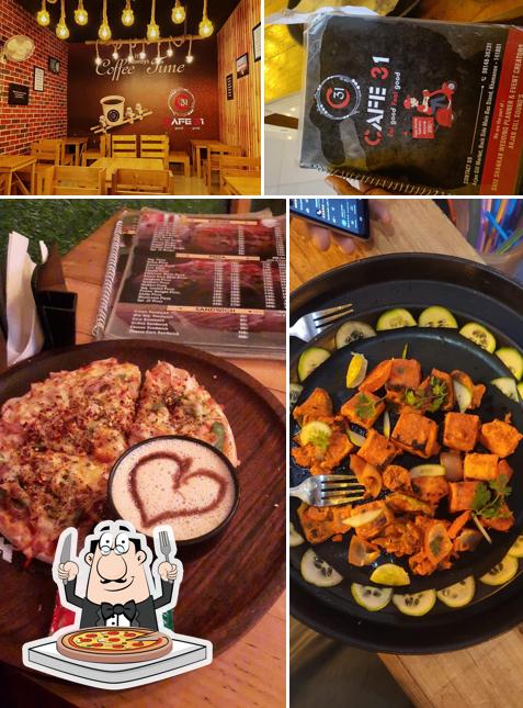 Order pizza at Cafe 31