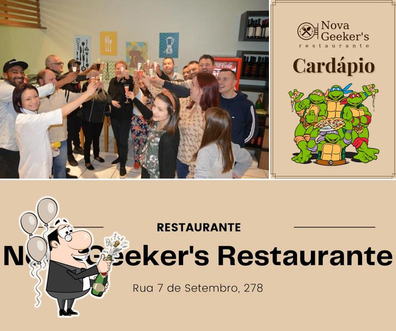 O Nova Geekers Restaurante oferece um espaço para hospedar um jantar de casamento