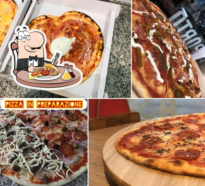 Ordina tra le molte varianti di pizza