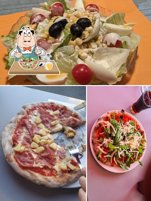 Salade grecque à Euro Pizza