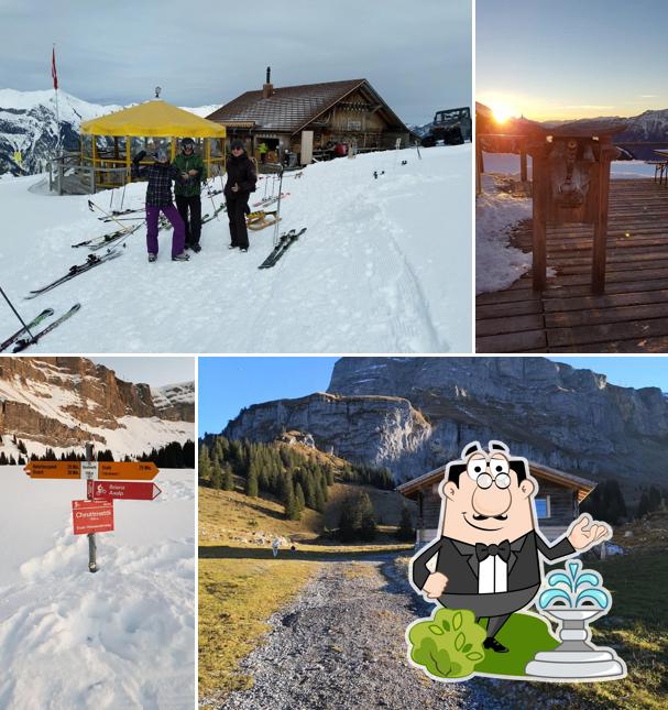 Gli esterni di Restaurant Hilten Axalp