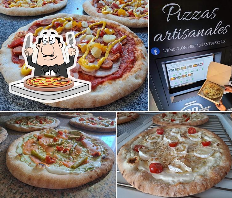 Prenez des pizzas à Pizzeria Distributeur automatique L'AMBITION MOULINS-ENGILBERT