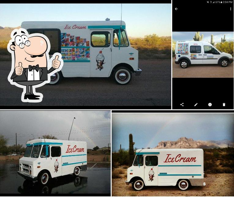 Red Rocket Ice Cream Truck in USA - Restaurant reviews