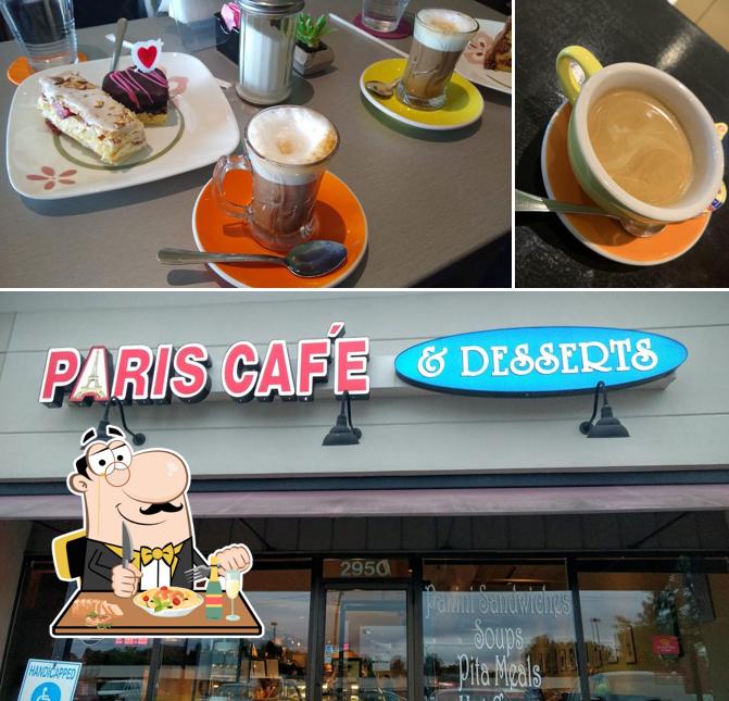 Paris Cafe & Desserts se distingue por su comida y bebida