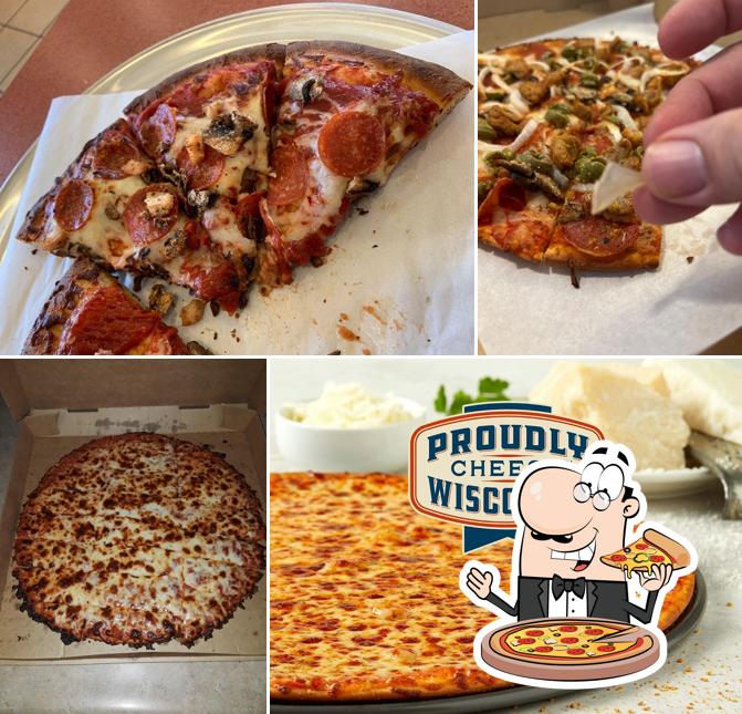 Try out different kinds of pizza