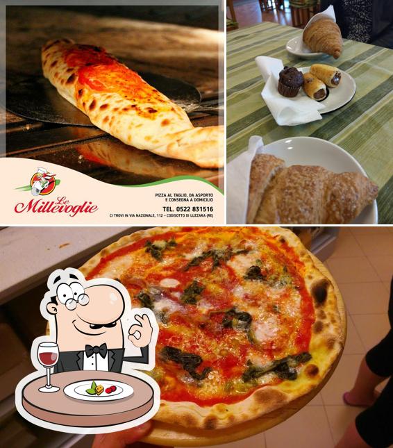 Platti al Pizzeria Le Millevoglie