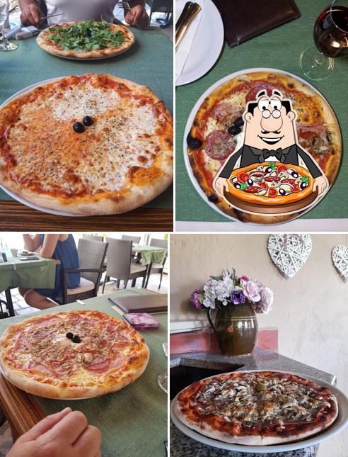 Elige una pizza en Pizzeria Toni