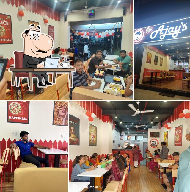 Check out how Ajay's Cafe - Krishna Nagar, Ahmedabad looks inside