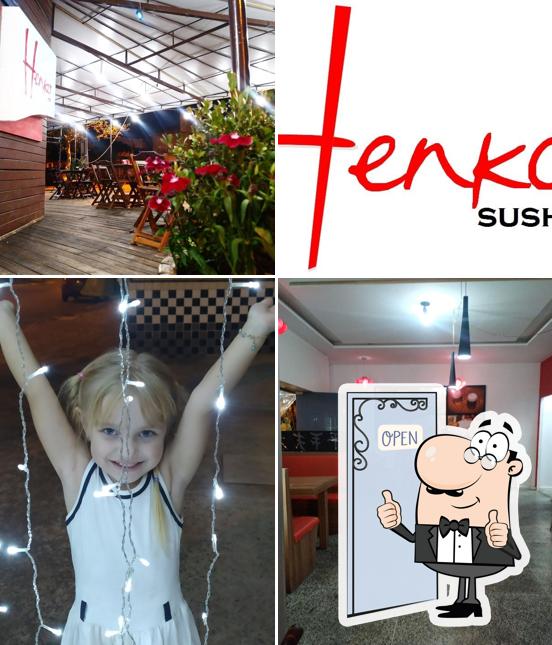 Here's a picture of Henko Sushi Canoas