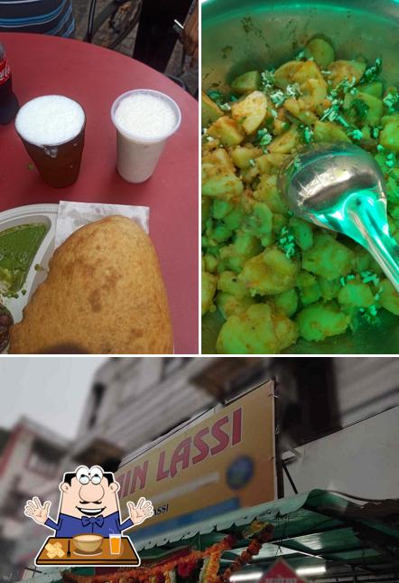 The photo of Jain lassi’s food and exterior