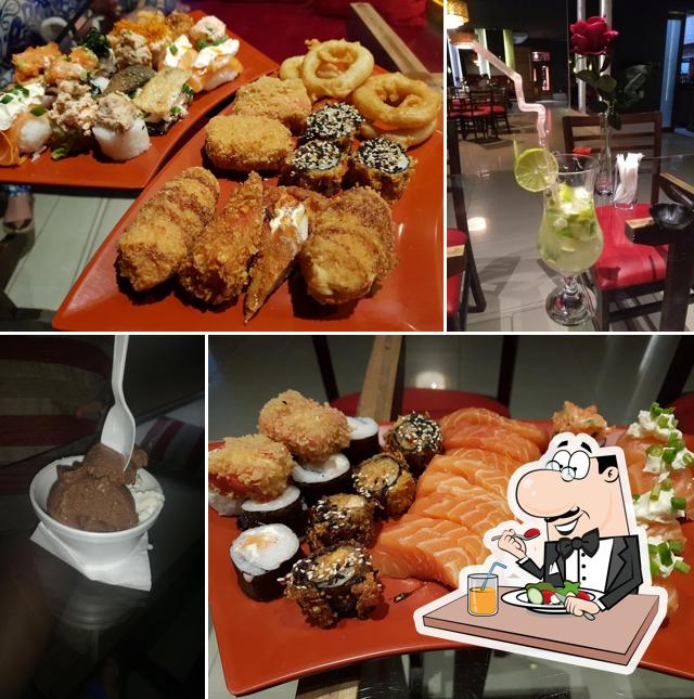 Comida em Kingmaki Temakeria e Sushi Bar