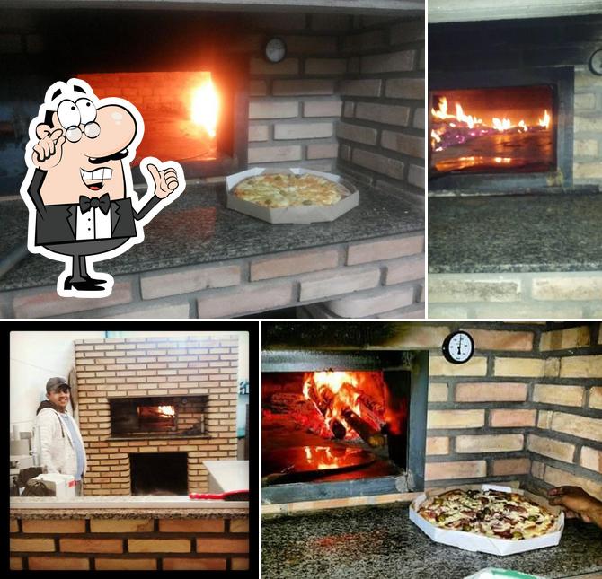 O interior do Pizzaria Nicoly