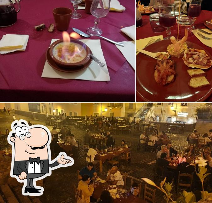 Gli interni di Taverna del Sor Okillo