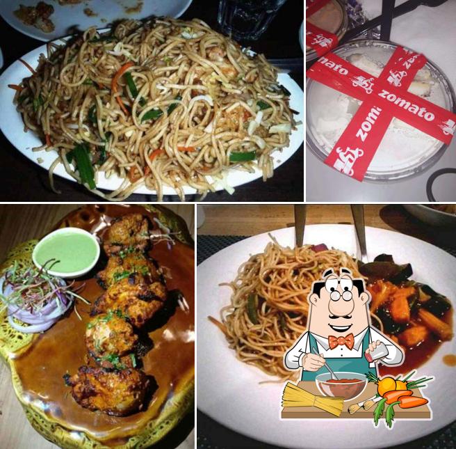 Spaghetti bolognese at The Chinese Vs North Kitchen