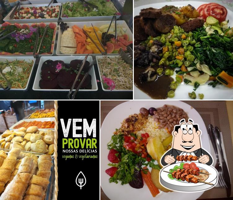 Блюда в "Restaurante Vegetariano e Vegano em Brasília - Boa Saúde"