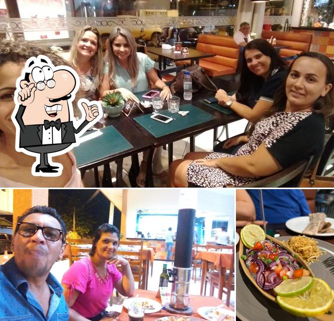 Veja imagens do interior do Restaurante e Pizzaria Garapeira