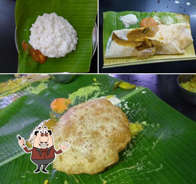 Meals at Sri Krishna Hotel (Veg)
