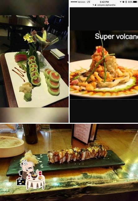 Volcano Steak and Sushi, Woodstock - Restaurant menu, prices and reviews