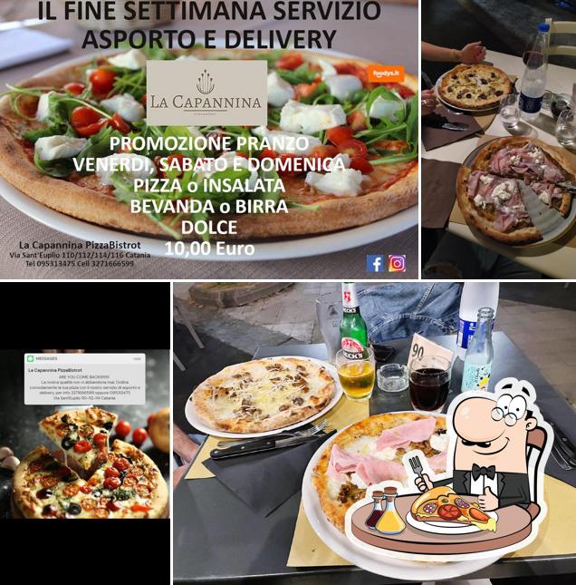 Essayez des pizzas à La Capannina PizzaBistrot