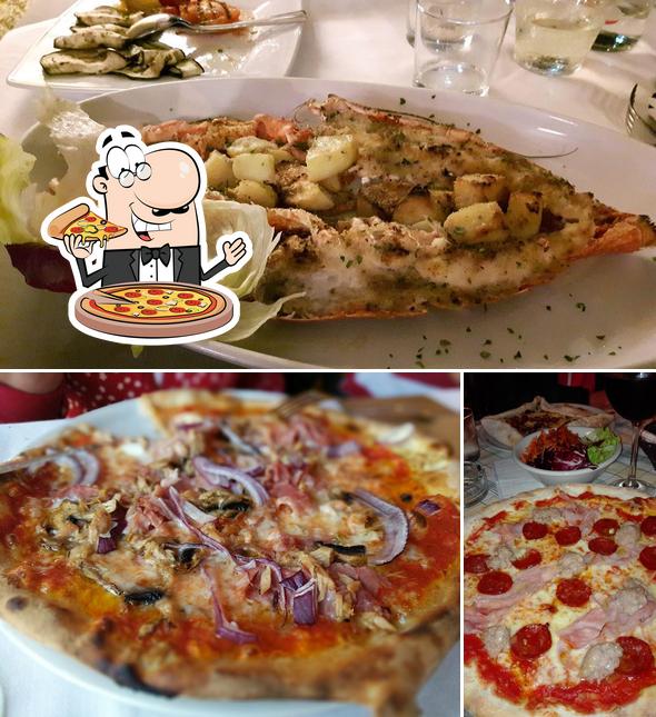 Prova una pizza a Punta Grò Restaurant & Pizza