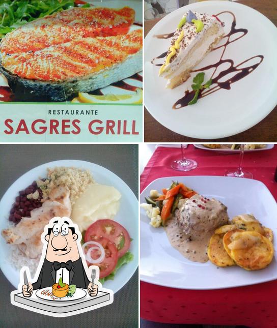 Comida em Sagres Grill