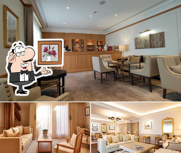 Installez-vous à l'une des tables de Hôtel Chais Monnet & Spa