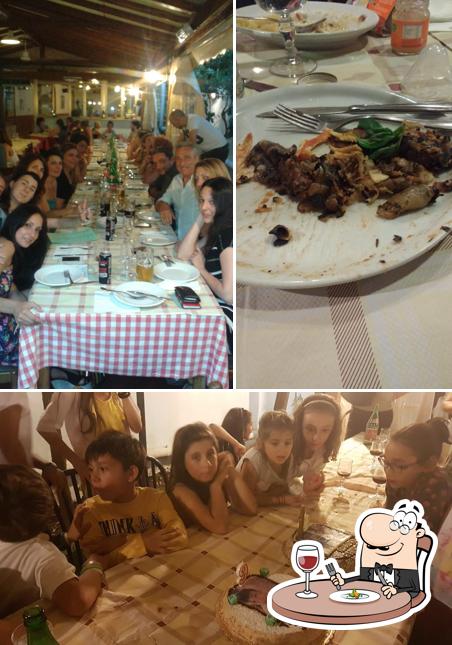 Cibo al Da Pietro al giardino