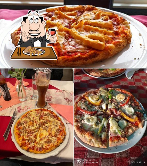 Commandez des pizzas à Felsenkeller - Bella Vista Restaurant, Pizzeria & Eiscafé