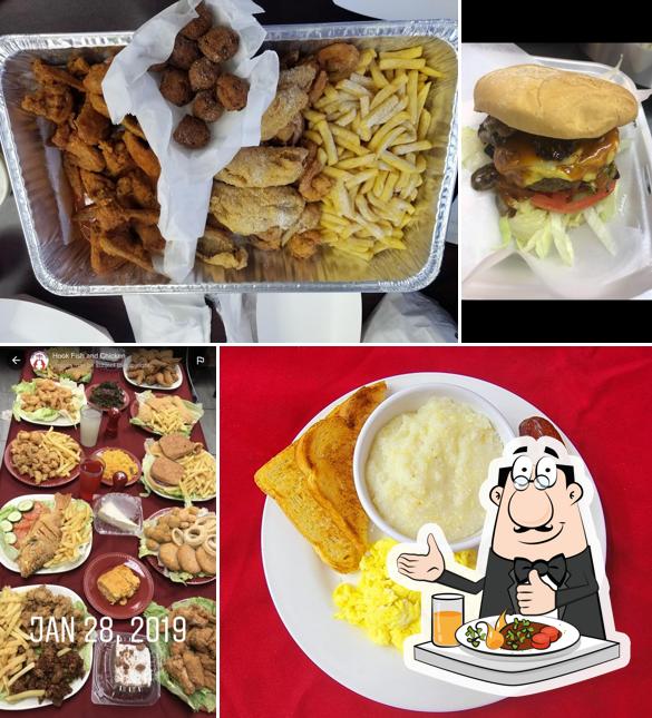 Hook Fish and Chicken, 5701 N Australian Ave in Mangonia Park