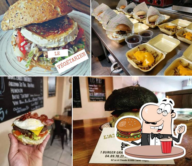 Les hamburgers de L'Atelier Burger & Co will satisferont différents goûts