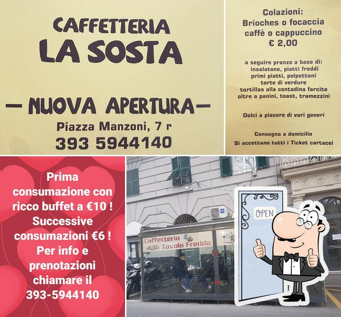 Guarda questa immagine di Bar Caffetteria La Sosta