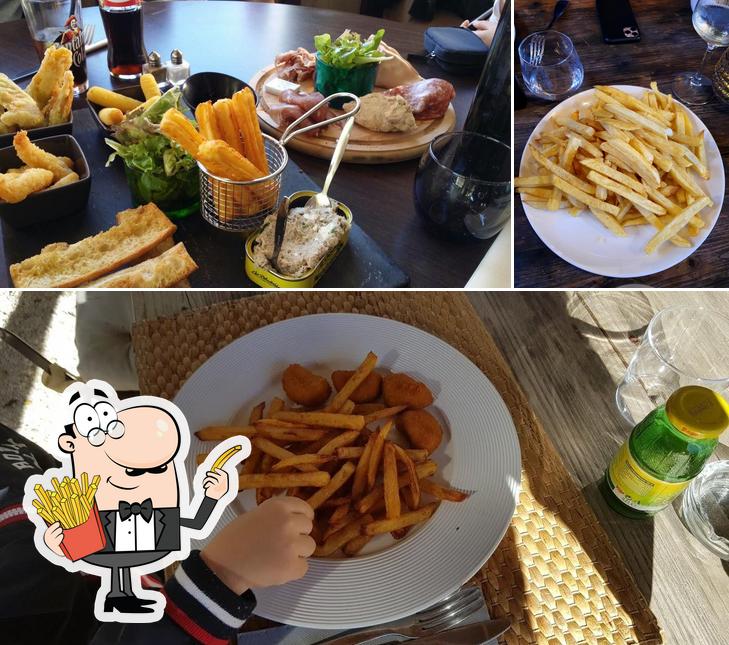 Essayez des pommes frites à Restaurant Un Coin de 