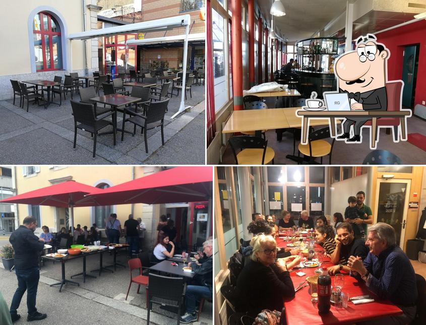 Check out how Restaurant la Maison du Peuple looks inside