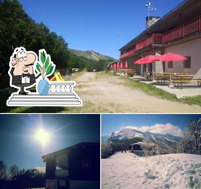 Goditi la vista dagli esterni di Rifugio La Selletta