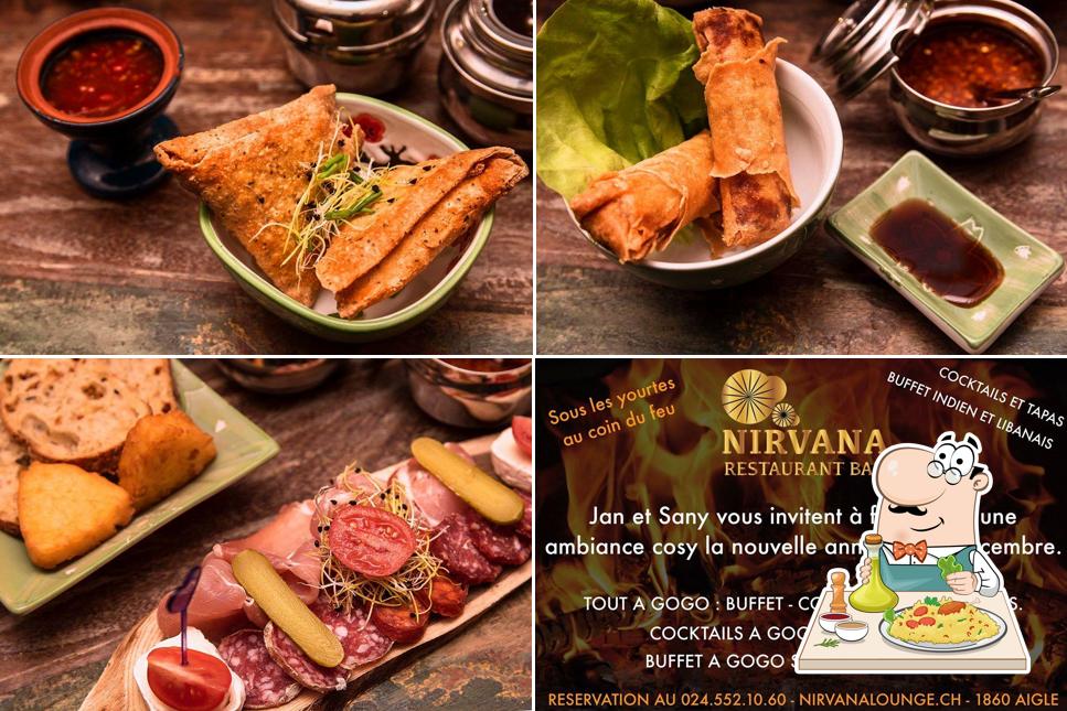 Nourriture à Restaurant la Yourte NIRVANA
