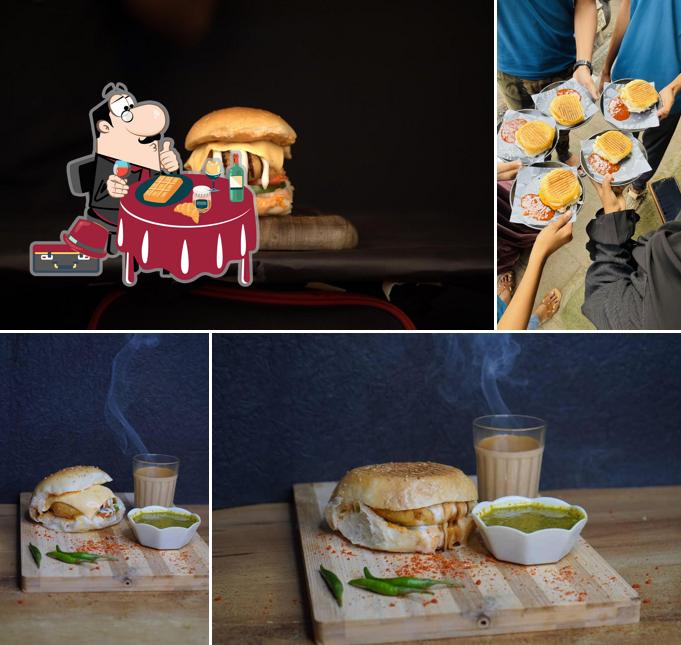 Waffles at Graduate Vadapav Head Outlet