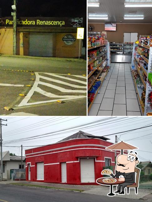 O exterior do Panificadora Renascença